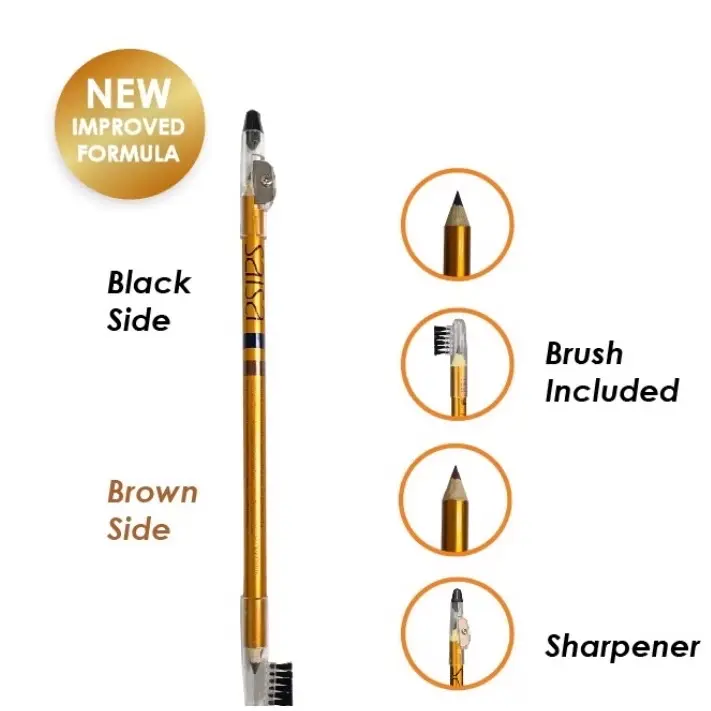 SALSA Eyebrow Pensil Alis 4in1 paket make 1 set lenfi cosmetic