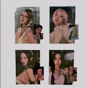 BLACKPINK 3rd MINI ALBUM [DEADLINE] SILVER Ver. Tidak ada POb web
