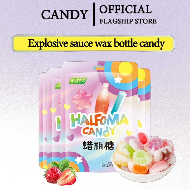 Explosive Candy Raspberry HALFOMA Explosive Gummy Candy - 100g/Bag, Snack - Bonbon Sweet - TikTok ...
