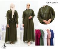 Gambar GAMIS OZIAS BROKAT 09938 LD 105 I Gamis Pesta Remaja I Fashion Muslimah Dewasa - denim dari Ozias.id Kota Administrasi Jakarta Barat 1 Tokopedia