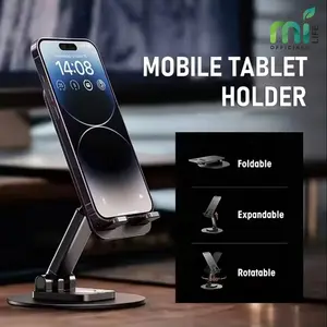 MILIFE Aluminium Tablet Phone Stand Holder 360 Rotation Ipad Foldable