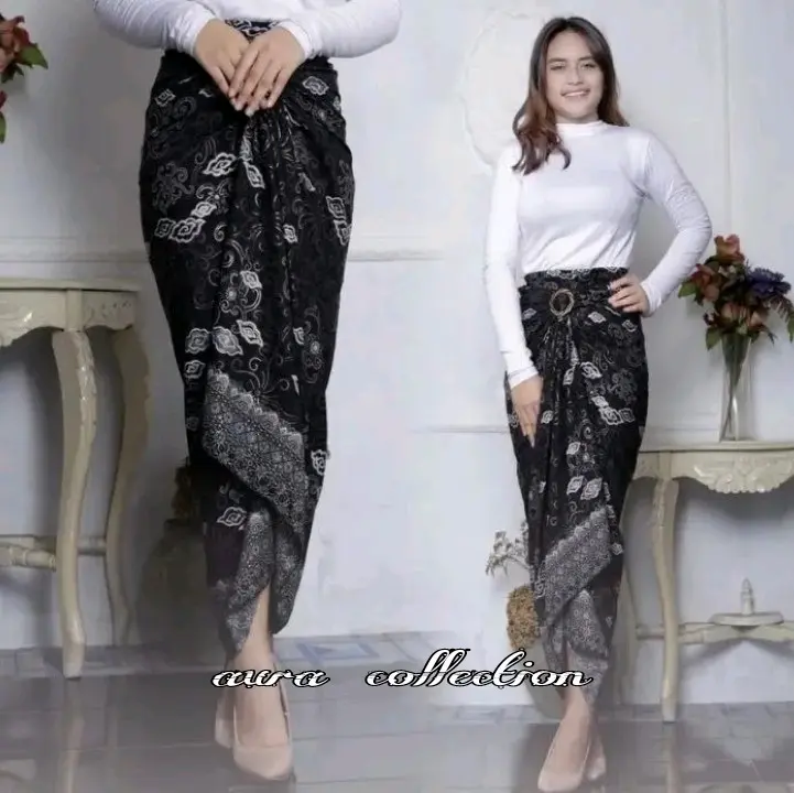 ROK LILIT BATIK FLORA SUTRA HQ