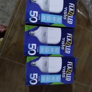 Paket 3 Pcs Lampu LED Jumbo 50 Watt Dan 40 Watt Cahaya Putih