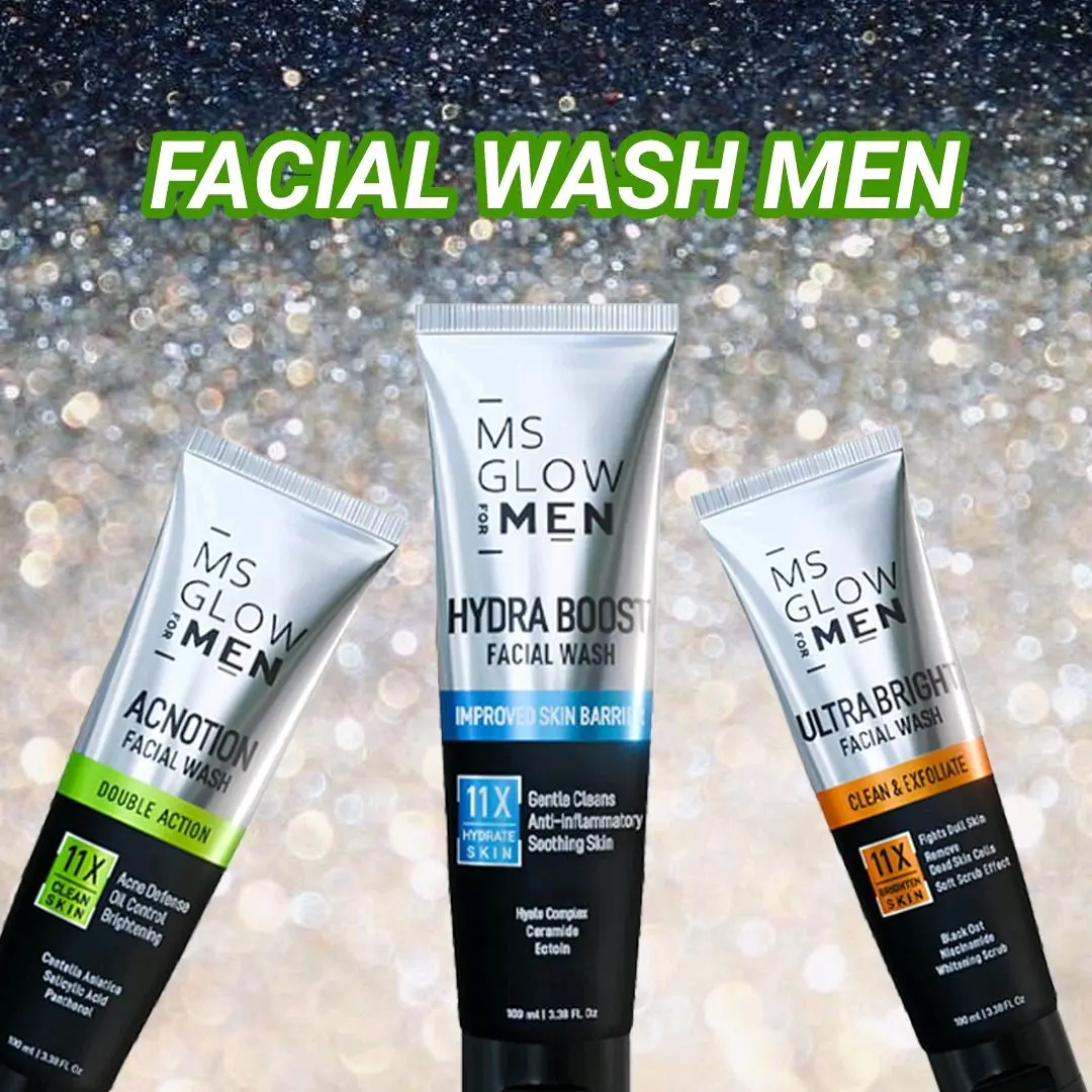 Facial Wash For Men untuk Membersihkan Debu dan Kotoran Berminyak