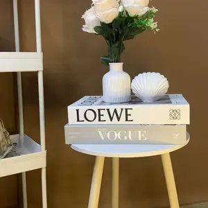 MEJA BULAT MINIMALIS RUANG TAMU AESTHETIC TERBARU TERMURAH Fungsional & Mudah Dipasang Meja Bulat Aesthetic Furniture Kayu