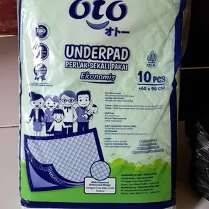 OTO UNDERPAD Perlak Sekali Pakai Menyerap Urine Cairan uk 60 x 90 cm , isi 10 pcs