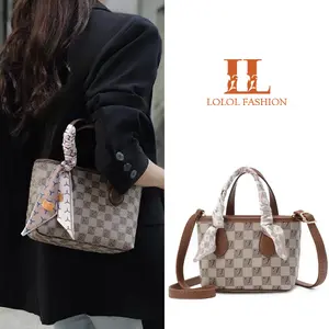 LOLOL Fashion Tas Selempang Wanita Cantik Terbaru Handbag Wanita polos Tas Jinjing Wanita V- 8013