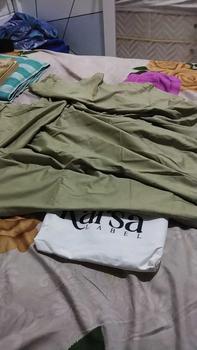 Product Review of Karsalabel Nara Pashmina Oval Kaos Rayon from O**👻 0