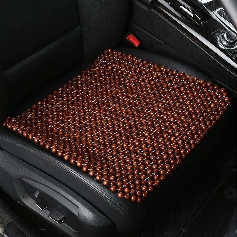 Lót đệm Hạt Gỗ Hương Dành cho Ghế Văn Phòng - Ô Tô - Xe Máy Chống Nóng Mát Sa Thoáng Khí Gia Công Tỉ Mỉ