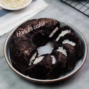 Bolu Ketan Hitam Keju Lumer - Hanan Cake Official Seller