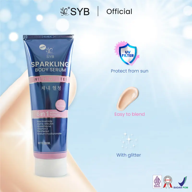 NEW SYB Whitening Body Serum With Collagen + 5% Niacinamide 7