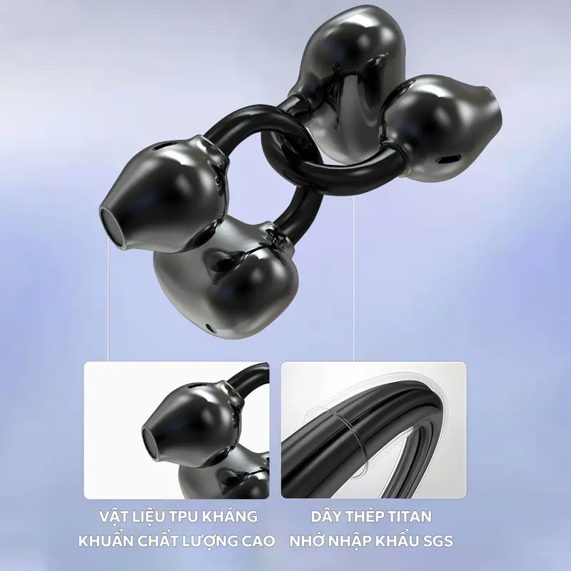 KY66 Tai Nghe Kẹp Tai, Thiết kế cầu chữ C, Công nghệ nghe hở tai, Tự động nhận dạng trái-phải, Âm thanh nổi cấp HiFi,Điều khiển cảm ứng, Chống nước IPX5, Bluetooth 5.49, Freeclip, Không có cảm giác khi đeo | BigBuy360 - bigbuy360.vn KY66 Tai Nghe Kẹp Tai, Thiết kế cầu chữ C, Công nghệ nghe hở tai, Tự động nhận dạng trái-phải, Âm thanh nổi cấp HiFi,Điều khiển cảm ứng, Chống nước IPX5, Bluetooth 5.49, Freeclip, Không có cảm giác khi đeo | BigBuy360 - bigbuy360.vn