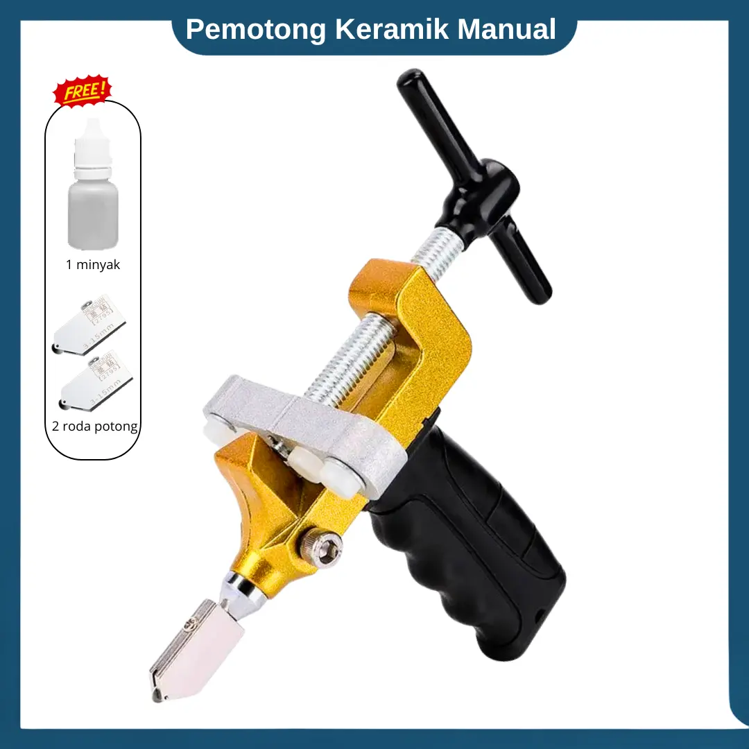 Alat pemotong kaca manual pemotong keramik ubin granit free Botol Minyak Cutter