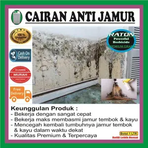 Obat Cairan Penghilang Pengering Penghambat Jamur Tembok Dan Kayu 1Ltr Terbaik