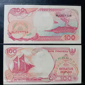 paket mini 3 lembar koleksi uang kertas indonesia baru mulus asli UNC