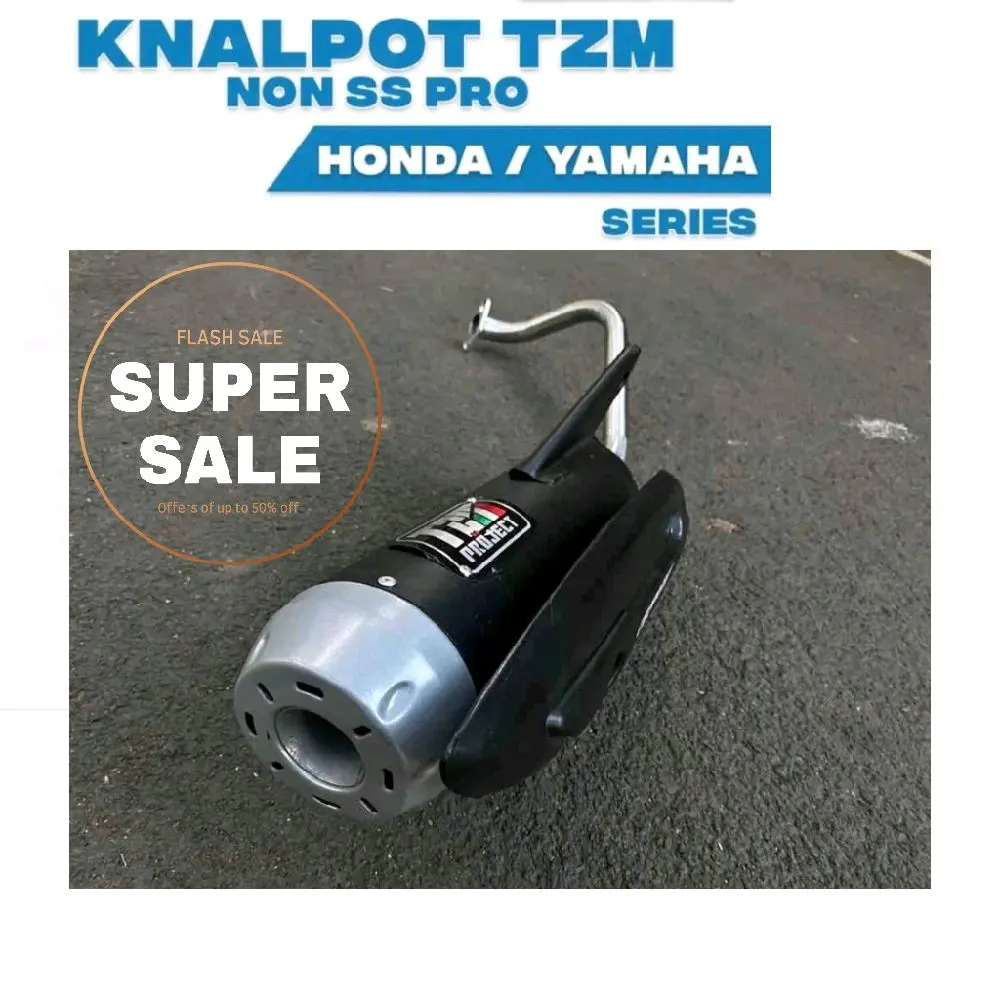 knalpot TZM PROJECT beat fi karbu esp Beat Street Scoopy Vario 125/150 mio sporty smile m3 Racing Motorcycle