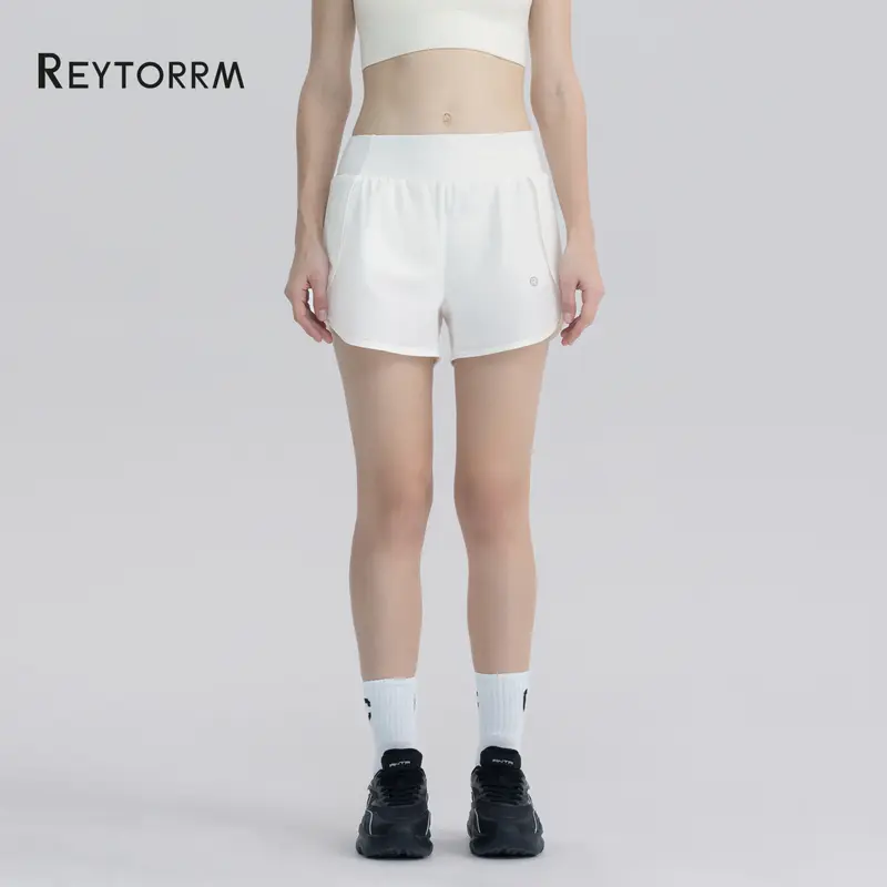 Reytorrm Celana Pendek Celana Yoga Cepat Kering Pinggang Tinggi Wanita Yoga&Running Sport.(DK046) 1