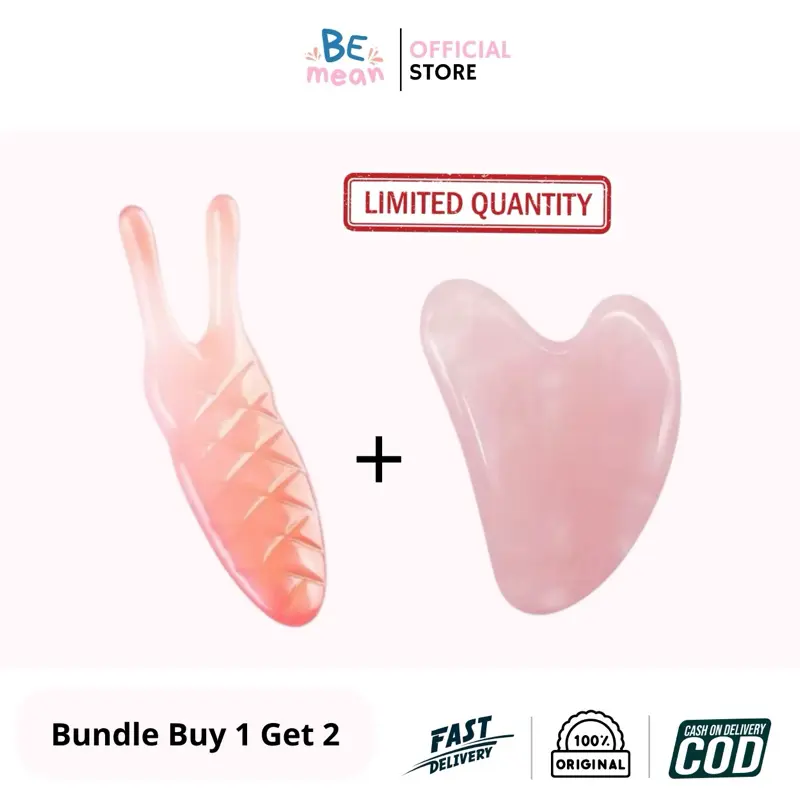 BeMean - 2 [PRODUK] Lebih Hemat! | Resin Guasha Stone & Gua Sha Alat Pijat Hidung Pemancung Hidung Perawatan Wajah Terapi Muka (STOK TERBATAS) 8