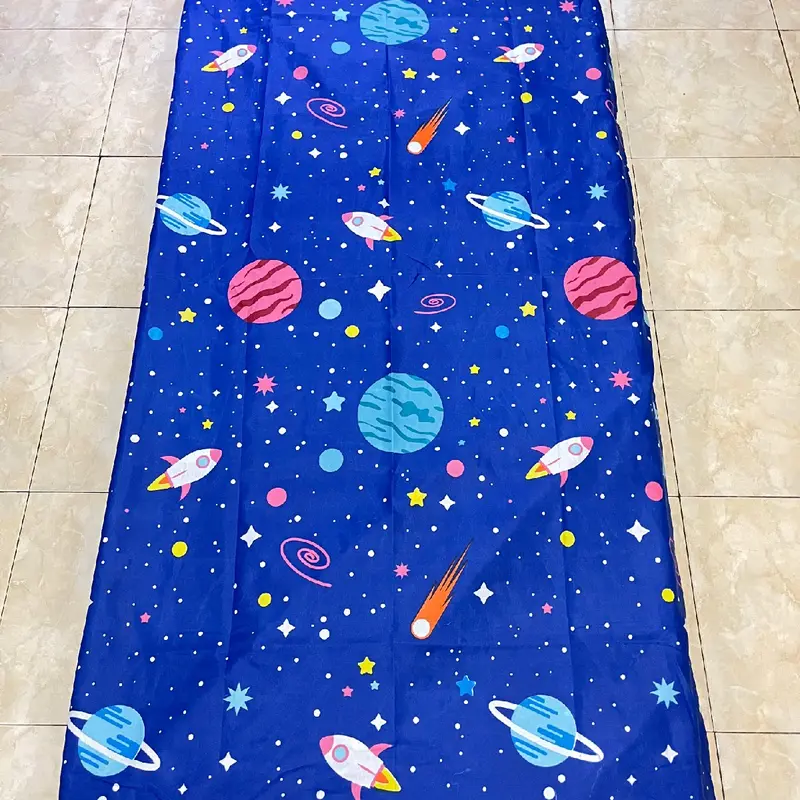 DISKON !!! Sarung kasur resleting Motif Galaxy Luar Angkasa Terviral / Urung kasur resleting Motif Karakter cowok / Sarung kasur resleting King Size Katun 1