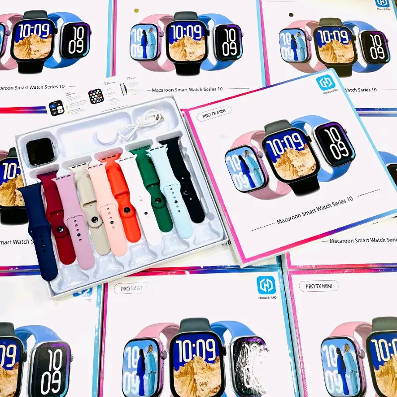 SMARTWATCH Series 10 Pro Tx mini free 10 strap /tali, bluetooth call, kalkulator 2