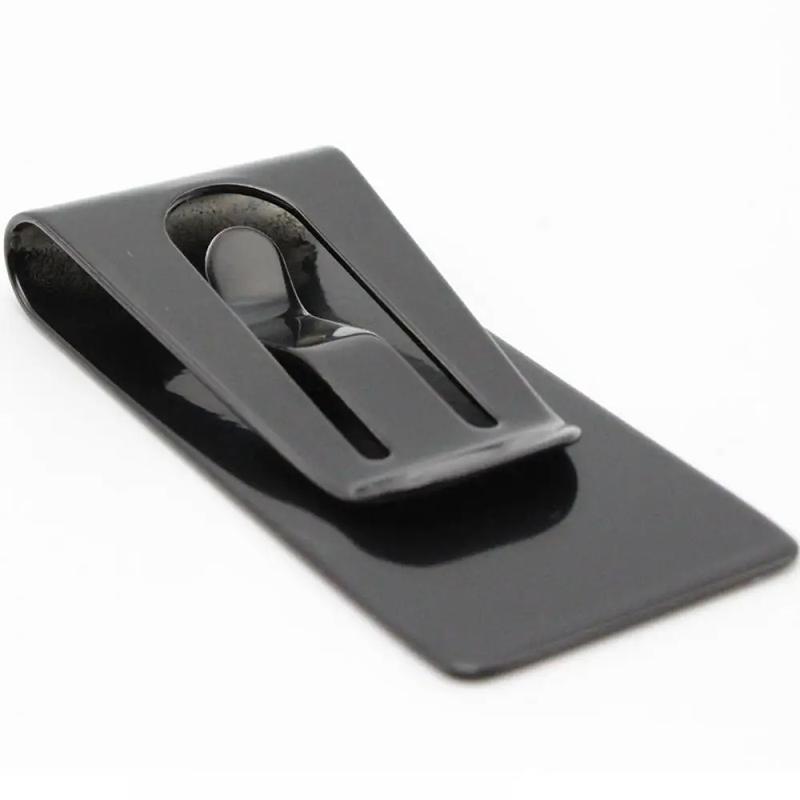 Kẹp tiền mini, kẹp hóa đơn tiền giấy chất lượng cao, làm bằng thép không gỉ, ví 0