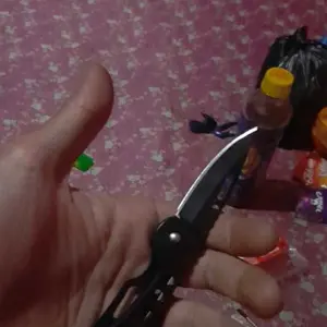 (VENTURIS) - PISAU DAPUR LIPAT MINI OUTDOOR SURVIVAL MULTIFUNGSI