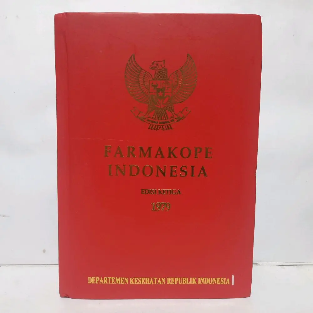 Farmakope Indonesia Edisi Ketiga 1979 / Farmakope 3 / F3 / FI3 - Depkes RI