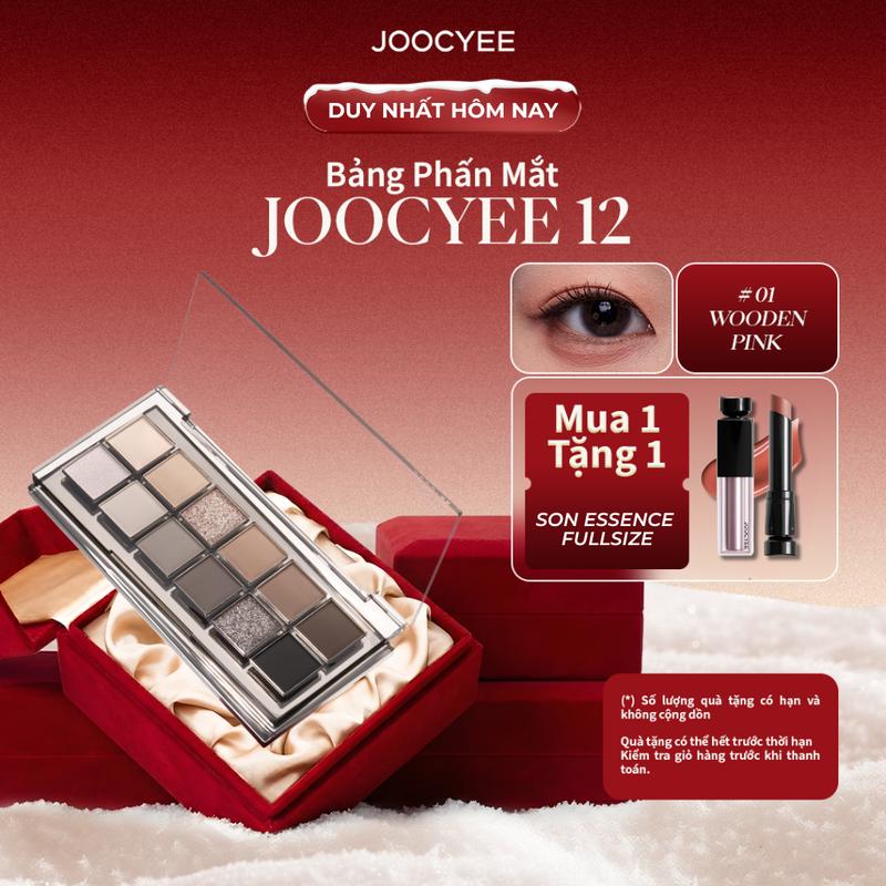 MÀU MỚI KOL Bảng phấn mắt Joocyee 12 ô đa năng
