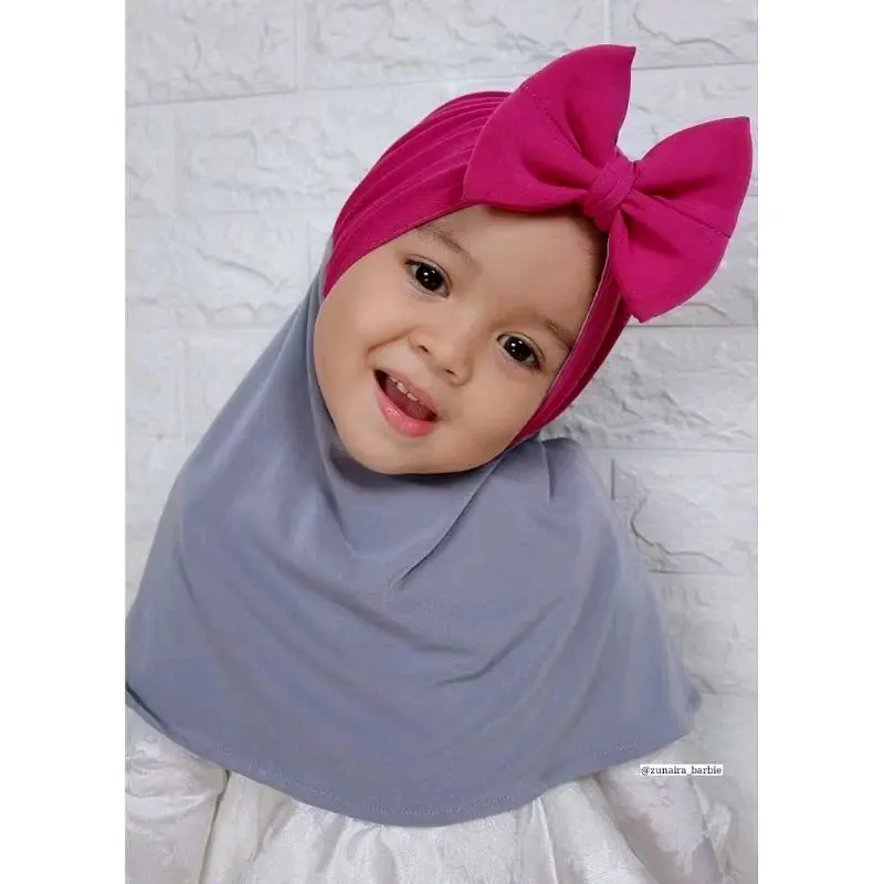 Jilbab Anaka Asyla Pita/ Jilbab Anak Lucu/Jilbab anak grosir/ Instan Kerudung Muslim Bayi 1