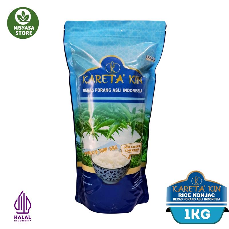 Kareta Kin Beras Porang 1Kg Shirataki Konjac Rice - Shop | Tokopedia