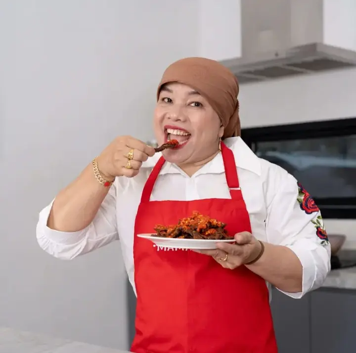 MamaFuji - Dendeng Kering Balado 100% Halal/Asli Dendeng Daging Sapi Nikmat Siap Santap/Dendeng Kering Balado Asli Padang 160g(BISA COD) 3