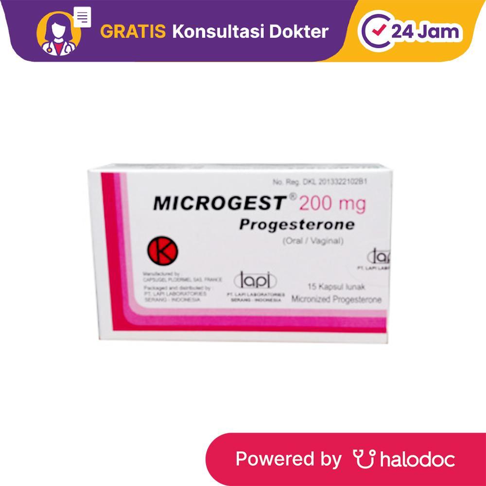 Microgest 200 mg 15 Kapsul