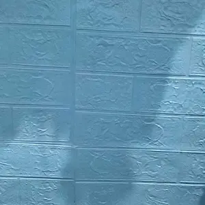 PAKET 10 LEMBAR FREE 1 LEMBAR !! Wallpaper Dinding 3D Foam Mini Motif Batu Bata 30 X 35 CM