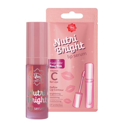 Viva Nutri Bright Lip Serum With AVOCADO OIL, VITAMIN C & E - 2.5ml untuk Bibir Kering 2