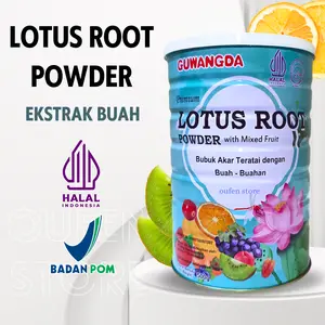 [BEST PRICE] Halal Bubur Instan Teratai/Bubuk Akar Teratai/Lotus Root Powder Oufen 500/400gr