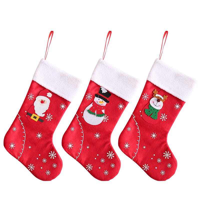 Product Introduction of Tất Giáng Sinh Lớn, Ông Già Noel, Nai Sừng Tấm, Người Tuyết, Túi Quà Kẹo Giáng Sinh Cho Trẻ Em, Lò Sưởi, Trang Trí Cây Giáng Sinh, Năm Mới 17