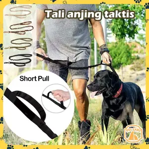 Rantai Anjing Nylon Pet Leash Pet Chain Dog Training Leash Tali Anjing dengan Panjang yang Dapat Diubah
