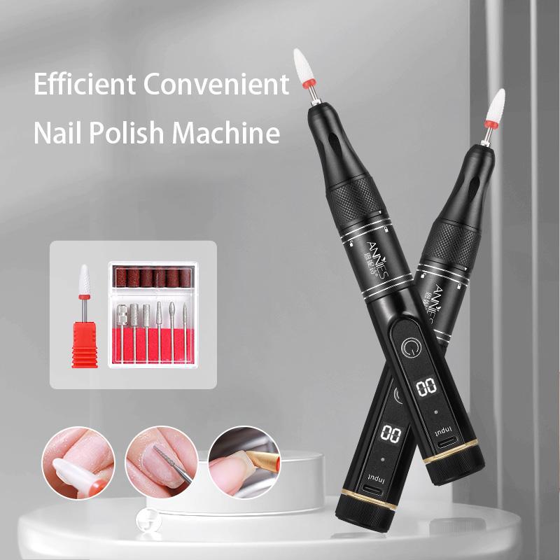  Máy dũa móng tay ANNIES là một máy dũa móng tay điện nhỏ gọn chuyên nghiệp thích hợp để dũa và làm mịn sơn gel móng tay. 