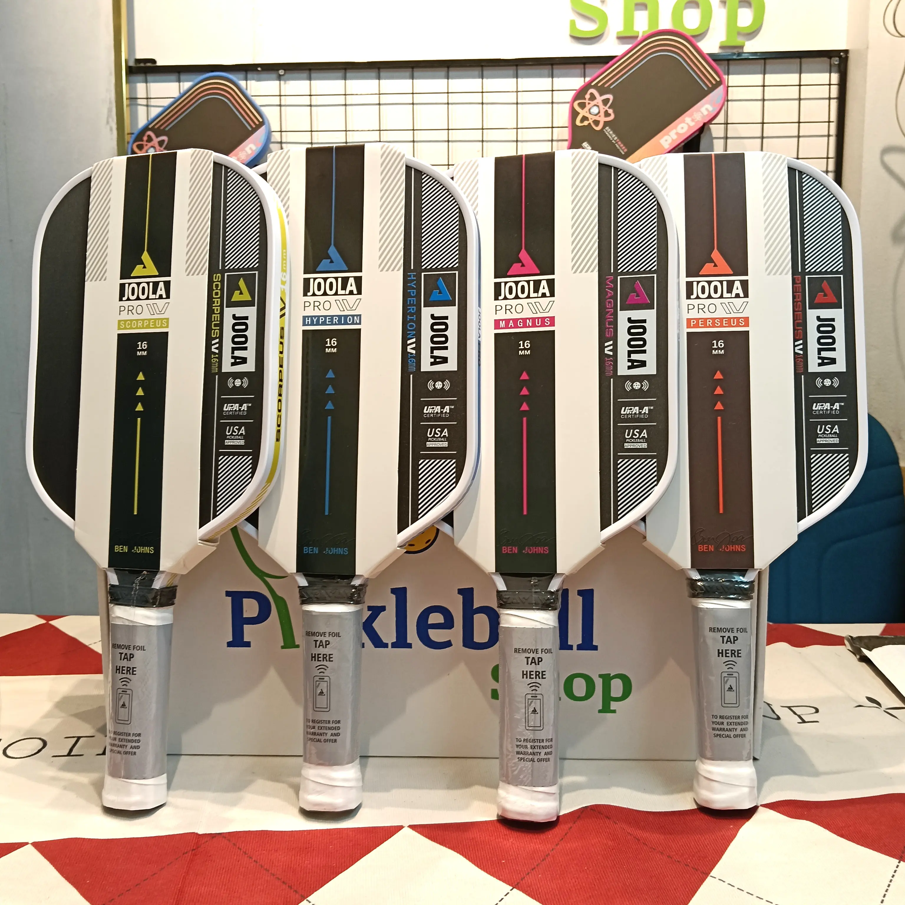 Vợt Pickleball Joola Pro 4 (Gen 4) hàng siêu cấp, mặt carbon siêu nhám, Bảo hành mặt vợt 2 tháng