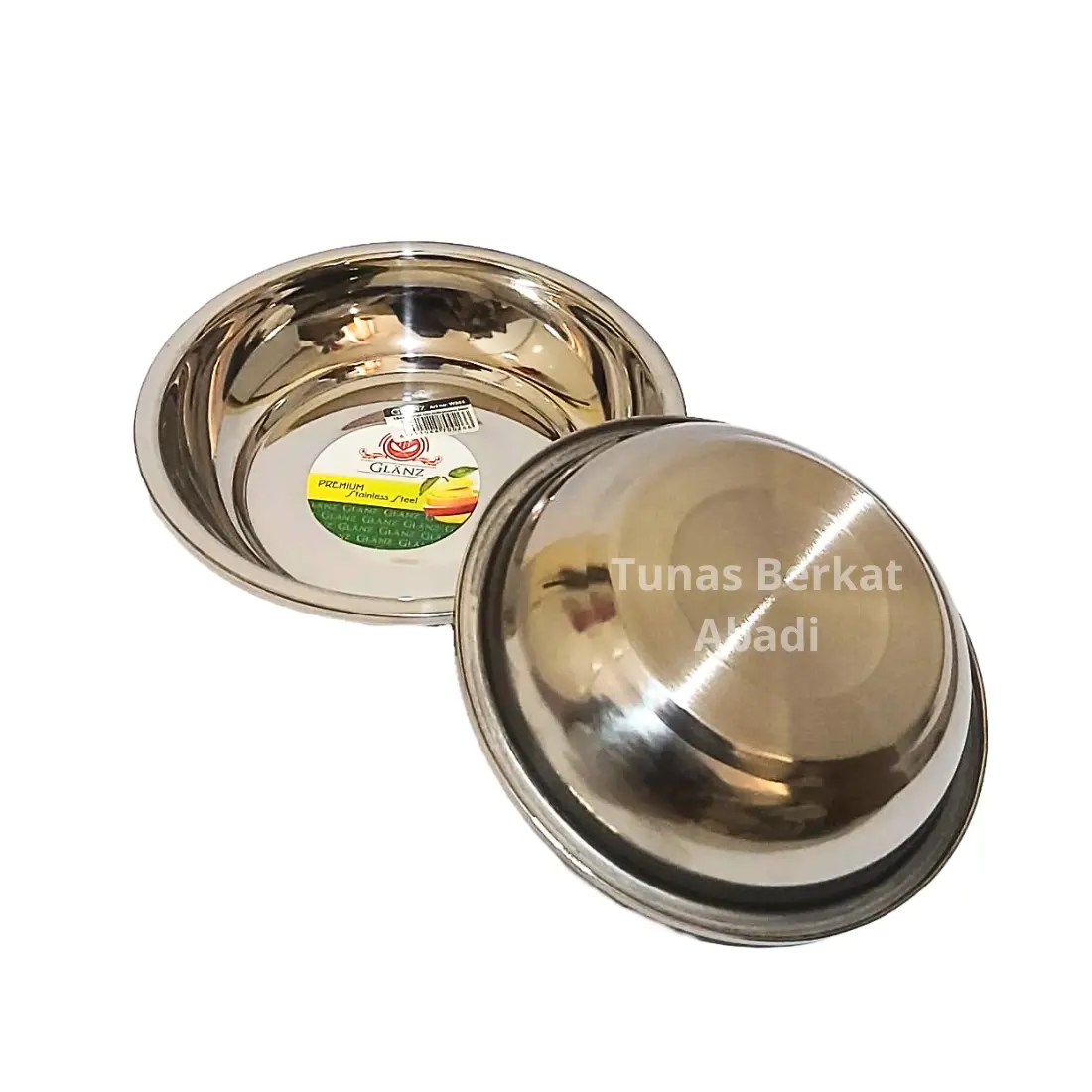 Piring Dalam / Bowl Stainless Super Tebal