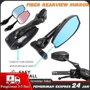 Spion Napoleon Batman Style Rear Mirror CNC Universal Variasi Motor Nmax Pcx Aerox Beat Vespa Vario Mx King Vixion Yamaha Honda Matic Bebek