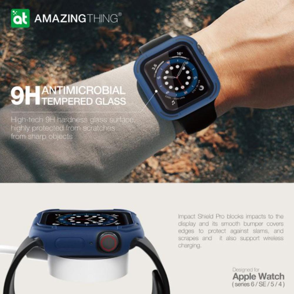 Case Apple Watch 7 45/41mm Amazingthing Marsix Full Cover Slim Casing