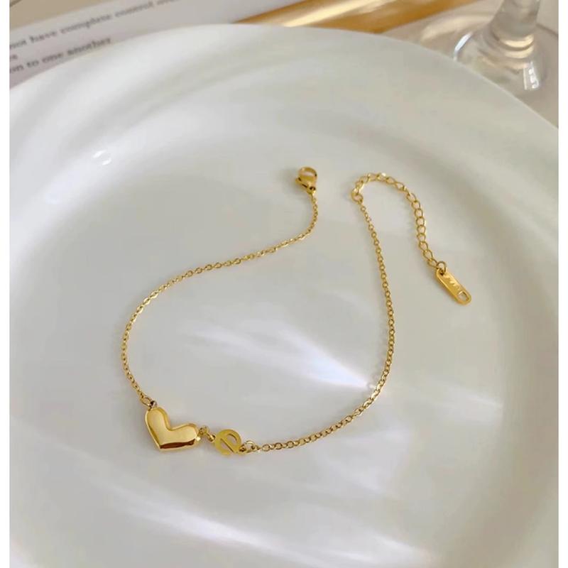 Product Introduction of 【 48 Styles】 Titanium Steel Gold Bracelet ,  Not Fade Bracelet for Women Stainless Bracelet Rose Gold Accessories 46