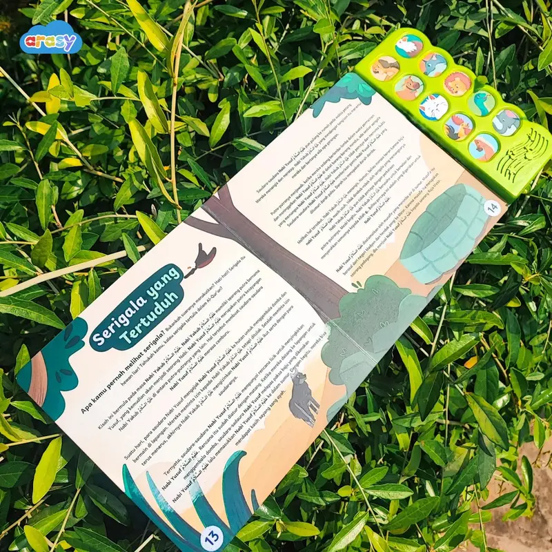 Arasy - Sound Book Mengenal Suara Hewan Lewat Cerita Bergambar - 10 Kisah Hewan dalam Al-Qur'an & Hadist 7