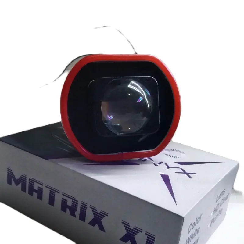 Lampu Shroud Biled 1,5 Inch Matrix Model Bulat, BMW Kecil dan Besar Custom Lampu Alis - Motorcycle 0