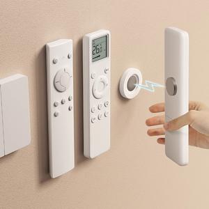 Soporte magnético invisible para control remoto de pared, juego de 3 o 6 piezas, sin taladro, instalación fácil, apto para electrodomésticos del hogar