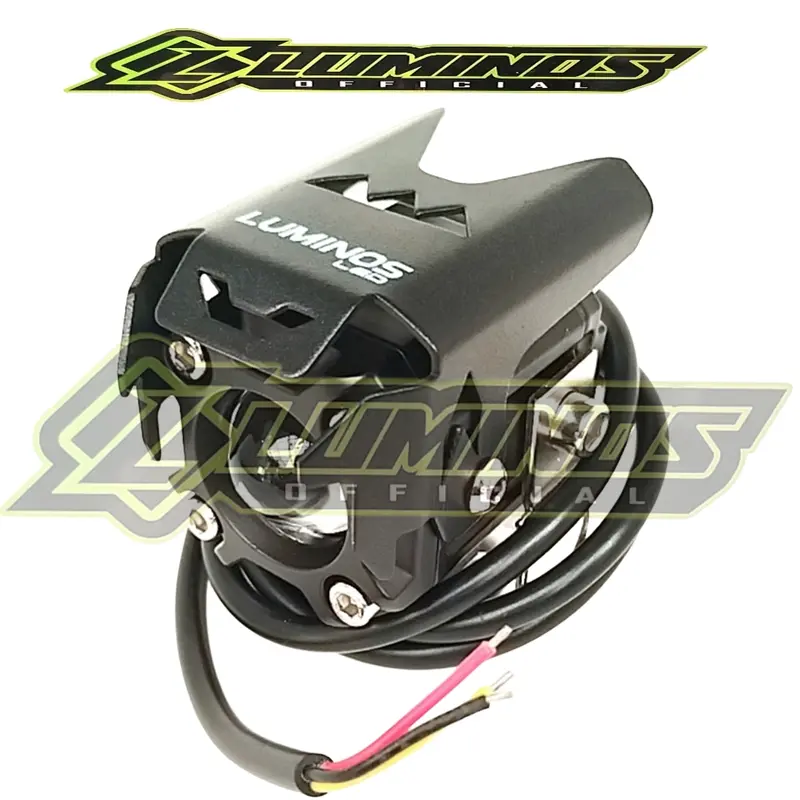 LAMPU TEMBAK SOROT LUMINOS Q5 MINI SHOOTING LIGHT IP68 SUPER TERANG PUTIH KUNING 2 WARNA 4