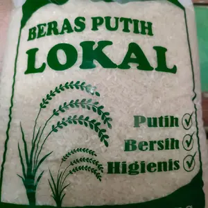 Beras Ketan Putih Lokal Kemasan 5kg Putih Bersih Higienis untuk Masakan Tradisional