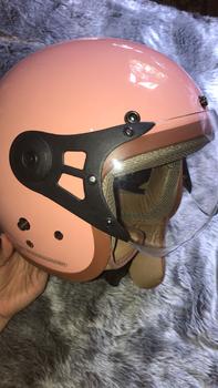 Product Review of HELM BOGO DEWASA KACA PILOT CLEAR MODEL HIJAB RETRO PRIA WANITA LIST BUSA COKLAT FULL LEHER SNI TERBARU MOTORCYCLE from N**a 2