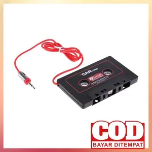 COD - Car Digit Konverter Kaset Tape Mobil ke 3.5mm AUX - W800 / Perlengkapan Mobil / Aksesoris Mobil / Pemutar Musik Tape Mobil / Cassete Converter Alat Tool Pemutar Lagu Song